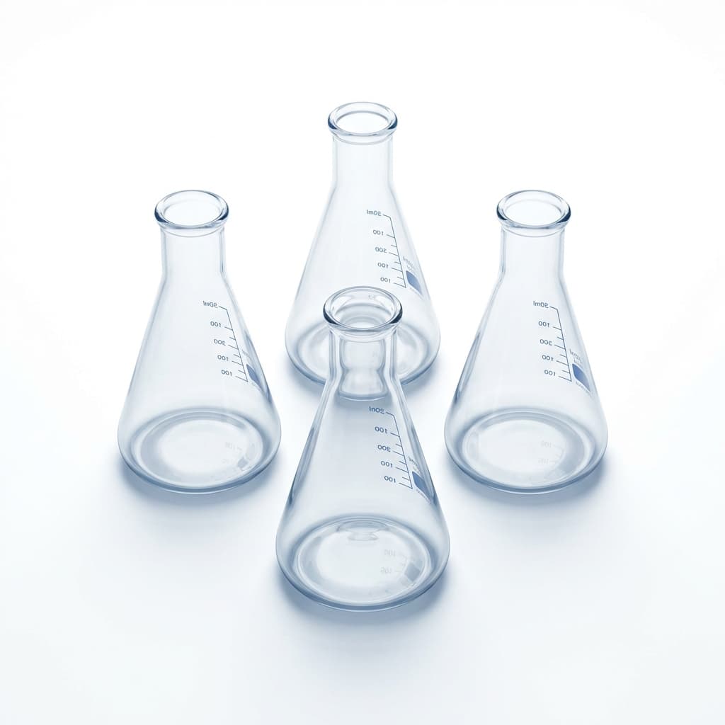 500ml Erlenmeyer Flask Set (4-Pack)
